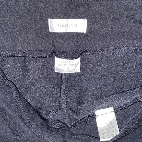 Van Heusen Stretch Expensible 10 Woman Pants rayon/nylon/spandex - Picture 4 of 5